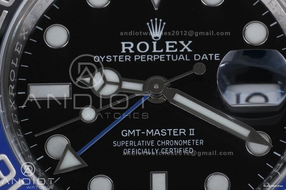 Best New 126710 On Batman Edition GMT ARF 904L V Master II Bracelet BLNR SS Oyster 1:1 851 Sleek SH3285 0801